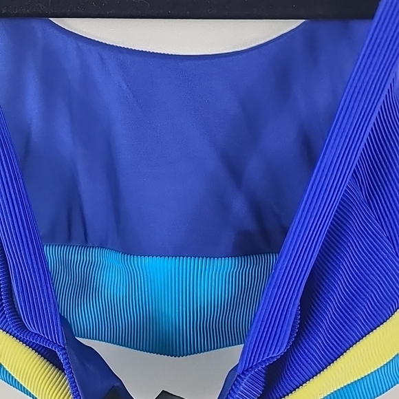 NWOT BEACHRIOT Heidi Riviera Colorblock Swim Bikini Top Size S - Picture 4 of 6